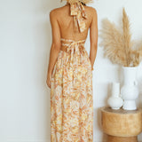 Hold Me Close Maxi Dress Yellow