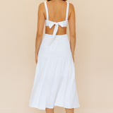 Prosecco Summers Maxi Skirt White