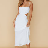 Running To You Maxi Dress White