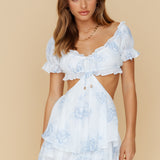 Rewind Playsuit Blue