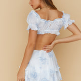 Rewind Playsuit Blue