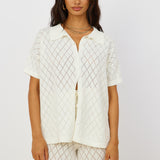 Angel Face Top White