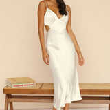 Waiting For You Maxi Dress Champagne