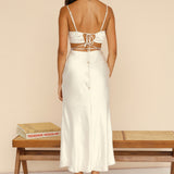 Waiting For You Maxi Dress Champagne