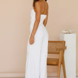 RUNAWAY THE LABEL Etta Jumpsuit White