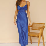 All In Maxi Dress Blue