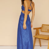 All In Maxi Dress Blue