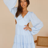 Sweet Relief Dress Blue