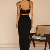 Eye On You Maxi Skirt Black
