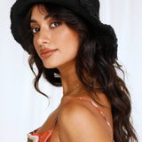 Sun Shower Bucket Hat Black