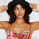 Sun Shower Bucket Hat Black