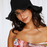Sun Shower Bucket Hat Black