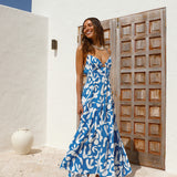 Lover Of Love Maxi Dress Blue