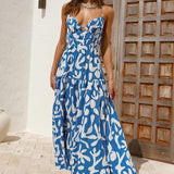 Lover Of Love Maxi Dress Blue