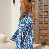 Lover Of Love Maxi Dress Blue