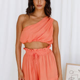 Sweet Release Crop Top Orange