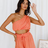 Sweet Release Crop Top Orange