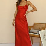 All In Maxi Dress Red