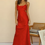 All In Maxi Dress Red
