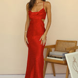 All In Maxi Dress Red