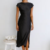 One Last Song Maxi Dress Black