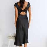 One Last Song Maxi Dress Black