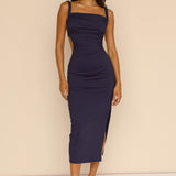 Piccadilly Maxi Dress Navy
