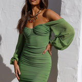 Hanart Dress Green
