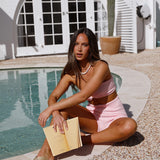 Sunshine Path Crop Top Pink