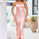No Two Alike Maxi Dress Pink