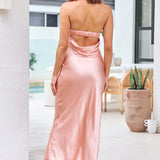 No Two Alike Maxi Dress Pink