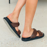 BILLINI Zonya Slides Chocolate