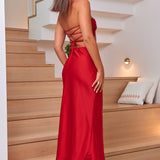 Star In The Night Crop Top Red
