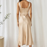 When You Breathe Maxi Dress Beige