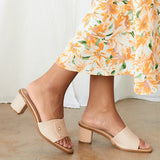 A:LIST Kunis Mules Nude