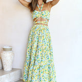 Wattlebush Maxi Skirt Green