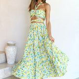 Wattlebush Maxi Skirt Green