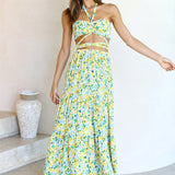 Wattlebush Maxi Skirt Green