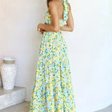 Wattlebush Maxi Skirt Green