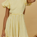 Night Is Over Maxi Dress Yellow