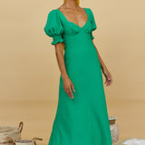 Calyx Maxi Dress Green