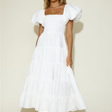 Adela Maxi Dress White