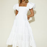 Adela Maxi Dress White