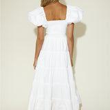 Adela Maxi Dress White