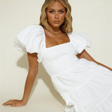 Adela Maxi Dress White