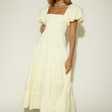 Adela Maxi Dress Yellow