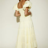 Adela Maxi Dress Yellow