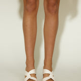 VERALI Scarlett Block Heels Cream Smooth