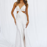 City Sunset Maxi Dress Champagne
