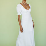 Calyx Maxi Dress White